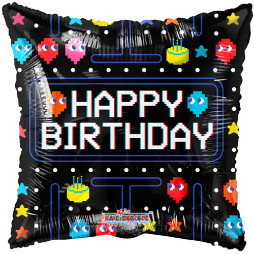 18 inch BIRTHDAY ARCADE GB balloons 18 inch BIRTHDAY ARCADE GB balloons