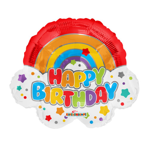 18 inch PR BIRTHDAY RAINBOW balloons 18 inch PR BIRTHDAY RAINBOW balloons