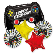 Birthday GAMER Balloon BOUQUET