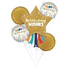 18 inch Set Wishes Star Foil balloon 18 inch Set Wishes Star Foil balloon