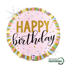 18 inch Metallic pink Birthday Party balloon