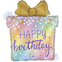 بالون عيد ميلاد بوكس هدية مرشميلو 27 إنش