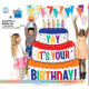 120 cm inch Special Delivery B-Day Cake balloon