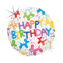 18 inch Balloons Dog Birthday Foil balloon