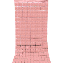 ستارة مربعات فويل روزقولد 1X2 متر ستارة مربعات فويل روزقولد 1X2 متر