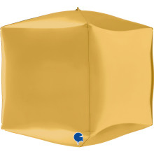 15 inch Square 15inc Gold 5 4D balloon