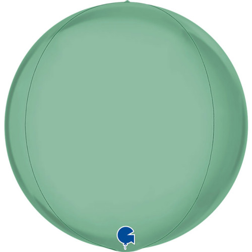 15 inch Globe Platinum Tiffany 4D Foil Balloons