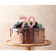 Birthday candle number 7, metallic rosegold, 8.0 cm Birthday candle number 7, metallic rosegold, 8.0 cm