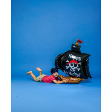 بالون عيد ميلاد سفينة القراصنة 46 إنش