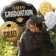 36 inch Happy Graduation Frame Foil balloon