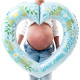 41 inch Linky Heart Baby Boy Foil balloon 41 inch Linky Heart Baby Boy Foil balloon