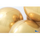 15 inch Globe Gold 4D Foil Balloons 15 inch Globe Gold 4D Foil Balloons