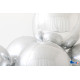 15 inch Globe Silver 4D Foil Balloons 15 inch Globe Silver 4D Foil Balloons