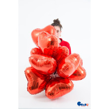18 inch Heart 18inc Red Foil Balloons