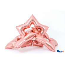 48 inch Linky Star Rose Gold Foil Balloons 48 inch Linky Star Rose Gold Foil Balloons