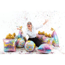 18 inch Opal-Birthday balloon 18 inch Opal-Birthday balloon