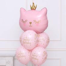 26 inch Cat-Princess Foil Balloons