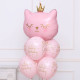 26 inch Cat-Princess Foil Balloons