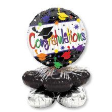 22 inch Graduation Congratulations MagicArch™ small Foil balloon