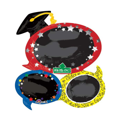 بالون تخرج اكتب عبارتك المفضلة 29 إنش بالون تخرج اكتب عبارتك المفضلة 29 إنش