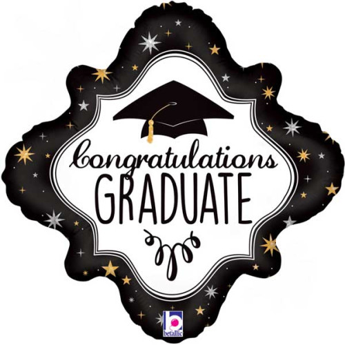 18 inch Congratulations Graduate! Foil balloon 18 inch Congratulations Graduate! Foil balloon