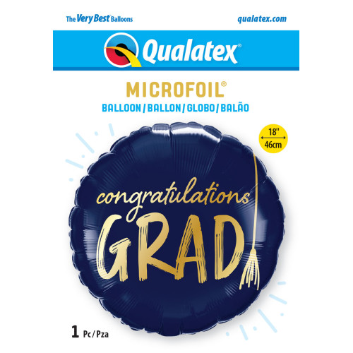 18 inch Congratulations Grad Tassel balloon