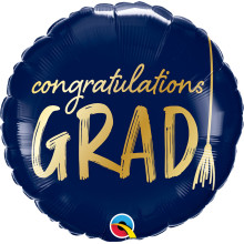 18 inch Congratulations Grad Tassel balloon