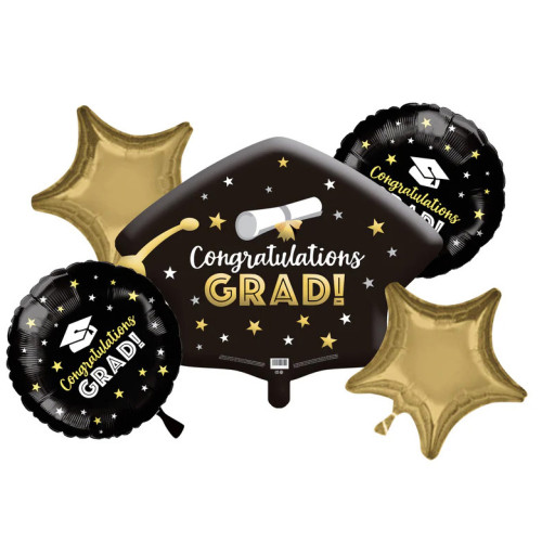 Stars of Success: A Graduation Celebration Bouquet Balloons Stars of Success: A Graduation Celebration Bouquet Balloons