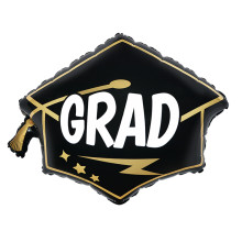 23 INCH GRADUATION CAP BALLOONS