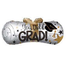 بالون تخرج شهادة بيضاء 18 إنش بالون تخرج شهادة بيضاء 18 إنش