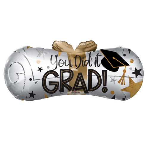 بالون تخرج شهادة بيضاء 18 إنش بالون تخرج شهادة بيضاء 18 إنش