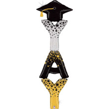 72 inch Special Delivery Yay Grad Foil balloon