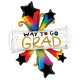 42 inch Bursting Stars Grad Diploma Foil balloon 42 inch Bursting Stars Grad Diploma Foil balloon