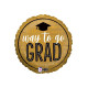 18 inch Way to Go Grad Foil balloon 18 inch Way to Go Grad Foil balloon