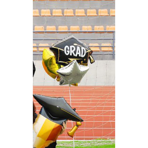 23 INCH GRADUATION CAP BALLOONS