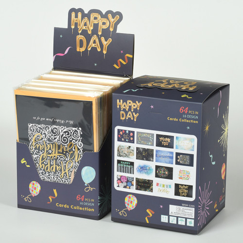 64 Pcs in 16 design Greeting Card collection 64 Pcs in 16 design Greeting Card collection