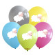 12 inch Cute Sheep Balloons 25 pcs 12 inch Cute Sheep Balloons 25 pcs