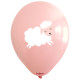 12 inch Cute Sheep Balloons 25 pcs 12 inch Cute Sheep Balloons 25 pcs