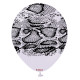 12 inch Safari Snake Macaron Lilac Kalisan Printed Latex Balloons (25) 12 inch Safari Snake Macaron Lilac Kalisan Printed Latex Balloons (25)