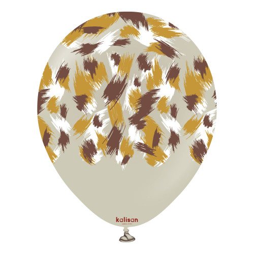 12 inch Safari Savanna Stone Kalisan Printed Latex Balloons (25)