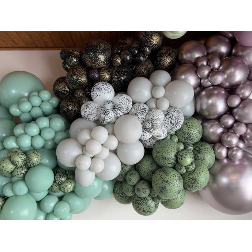 12 inch Safari Mutant Blush Kalisan Printed Latex Balloons (25)