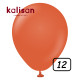 12 inch Retro Latex Balloons Rust Orange - 100 Pcs