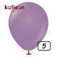 5 inch Retro Latex Balloons Lavender - 100 Pcs