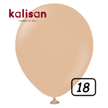 18 inch Retro Latex Balloons Desert Sand - 25 Pcs