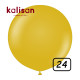 24 inch Retro Latex Balloons Mustard - 2 Pcs 24 inch Retro Latex Balloons Mustard - 2 Pcs