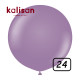 24 inch Retro Latex Balloons Lavender - 2 Pcs