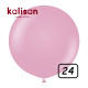 24 inch Retro Latex Balloons Dusty Rose - 2 Pcs