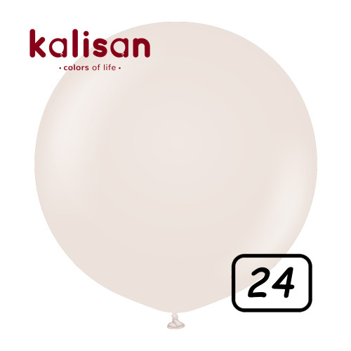 24 inch Retro Latex Balloons White Sand - 2 Pcs 24 inch Retro Latex Balloons White Sand - 2 Pcs