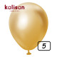 5 inch balloon chrome Gold 100 pcs 5 inch balloon chrome Gold 100 pcs