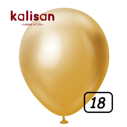 18 inch balloon chrome Gold 25 pcs 18 inch balloon chrome Gold 25 pcs